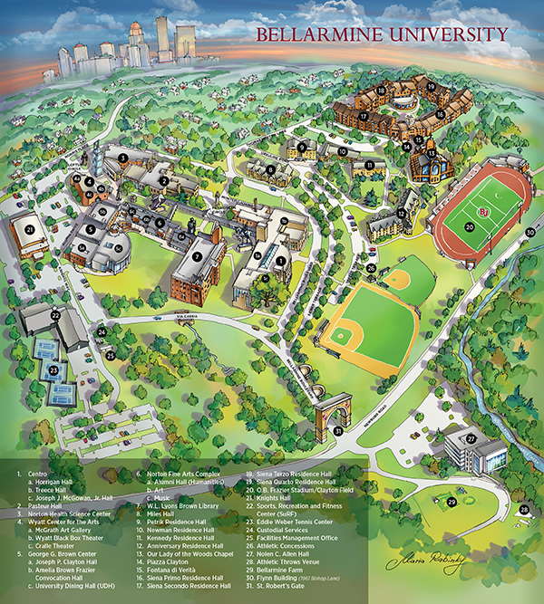 Small College Campus Map Samyysandra Com