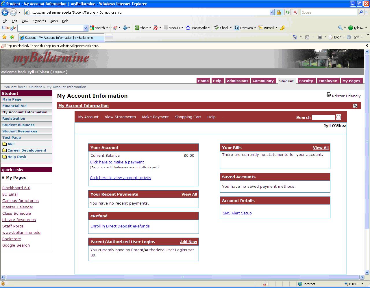 WEB SCREEN web screen: