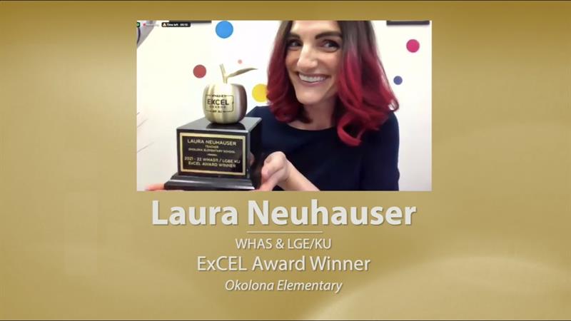 Laura Neuhauser, WHAS11 News and LG&E and KU ExCel Award recipient