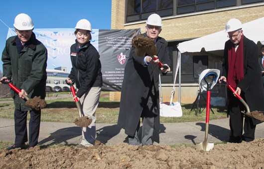 Bellarmine Centro groundbreaking