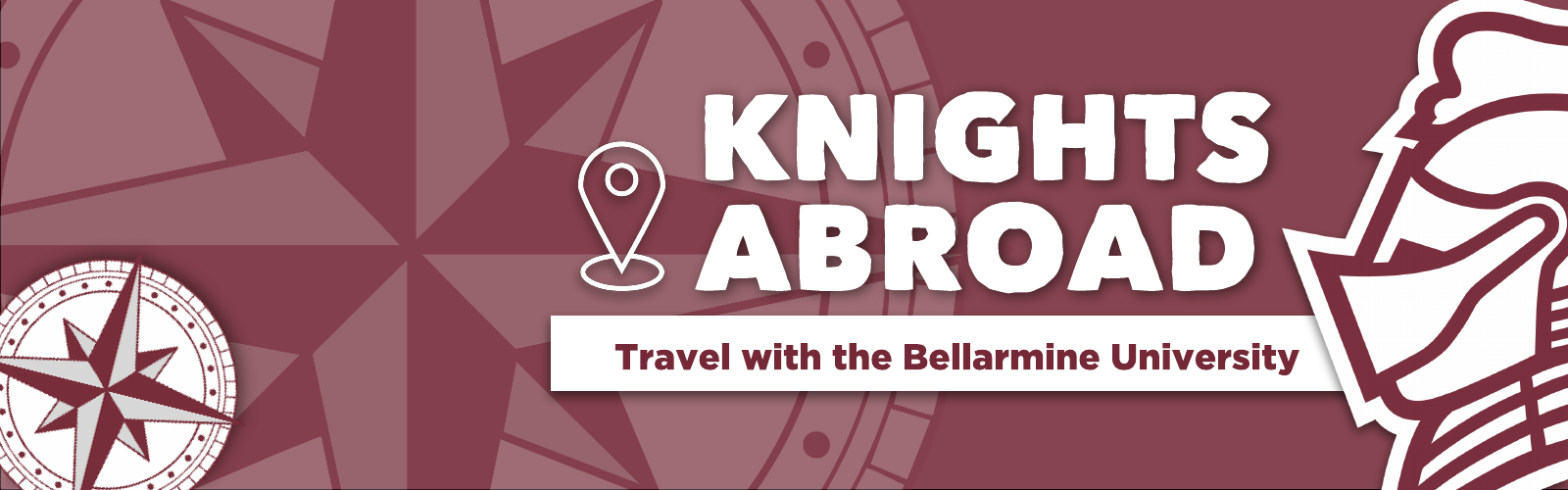Knights in flight Knights Abroad logo