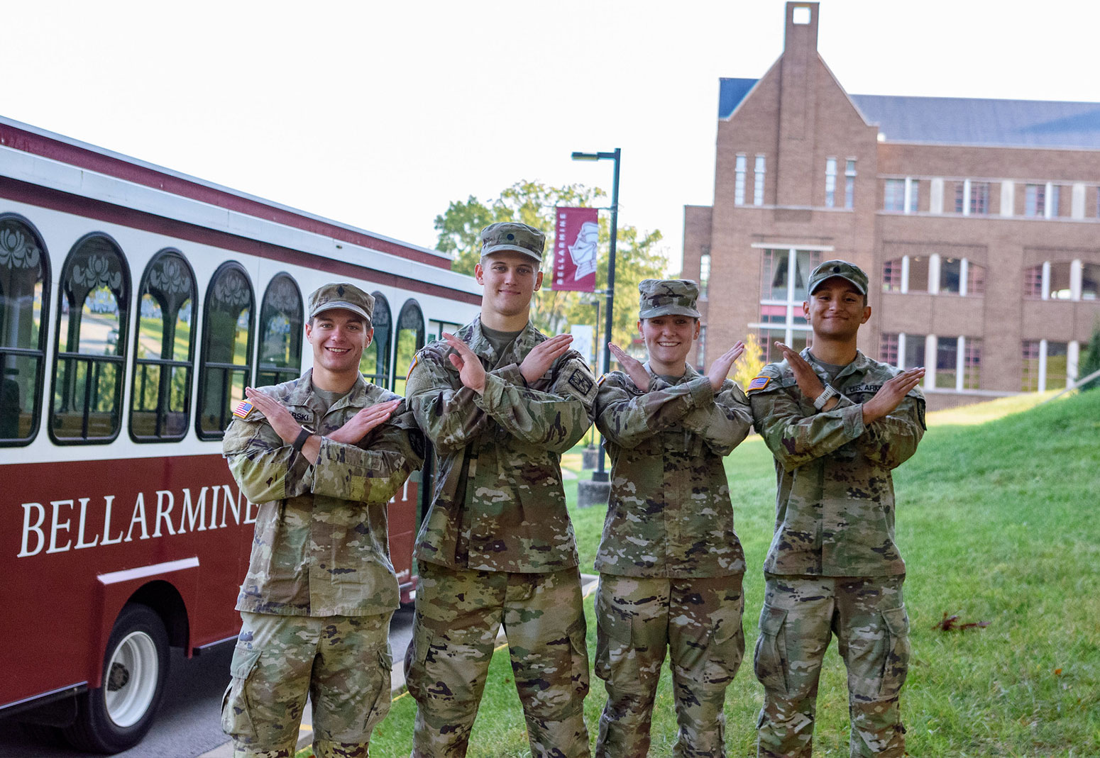 Bellarmine ROTC Members