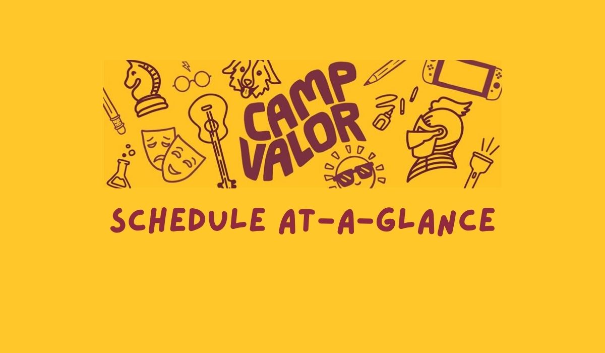 Schedule at-a-glance