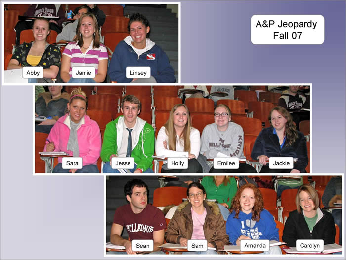 Jeopardy Fall 07