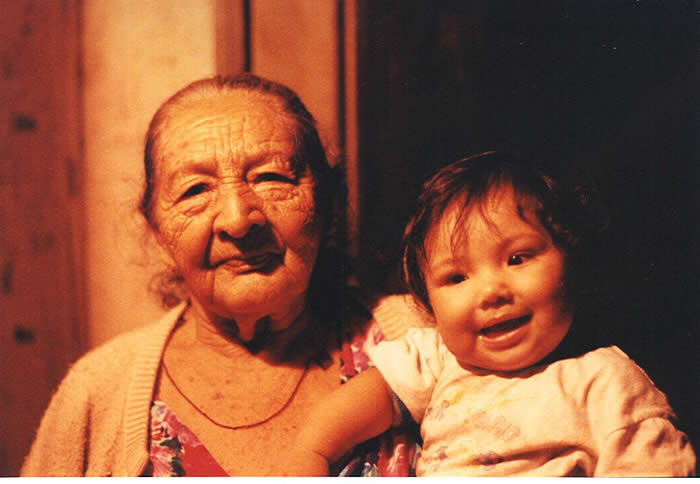 grandmother and Child
