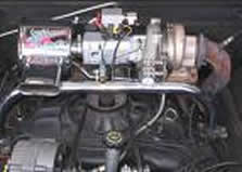turbocharged Corvair engine