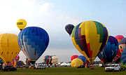 The annual Adam Matthews Balloon Festival