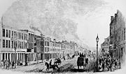 View of Main Street, Louisville, in 1846.