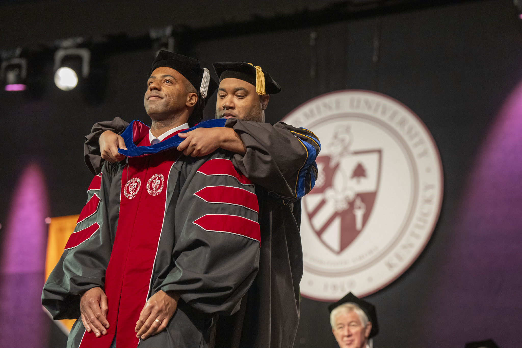 phd students at Commencement