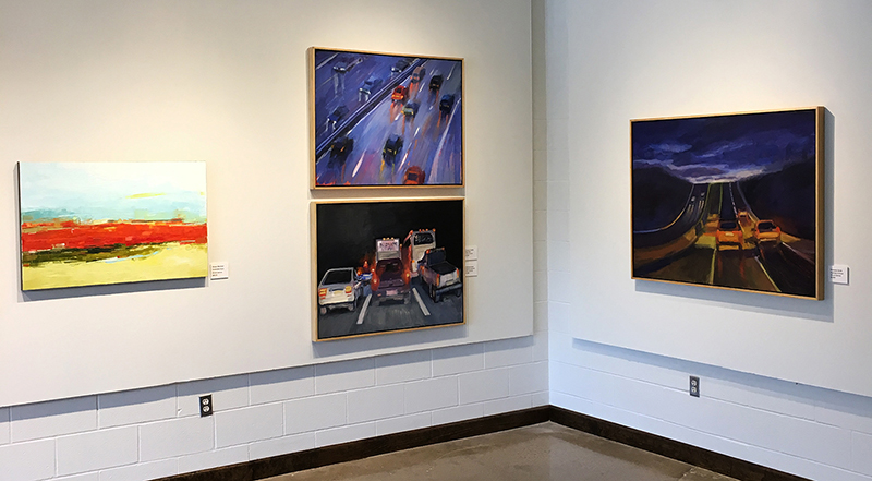 Photo of the LandEscape art exhibit