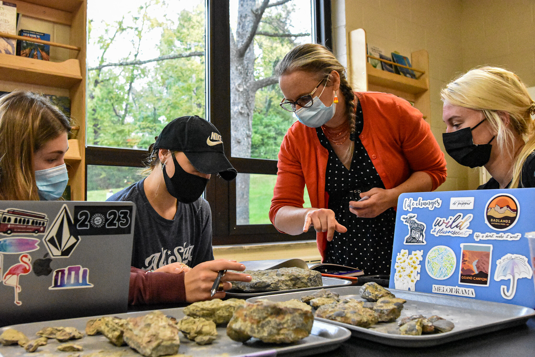 Dr. Kate in the Classroom