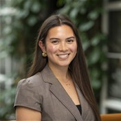 Bellarmine University student Joy Lefevers poses for a portrait.