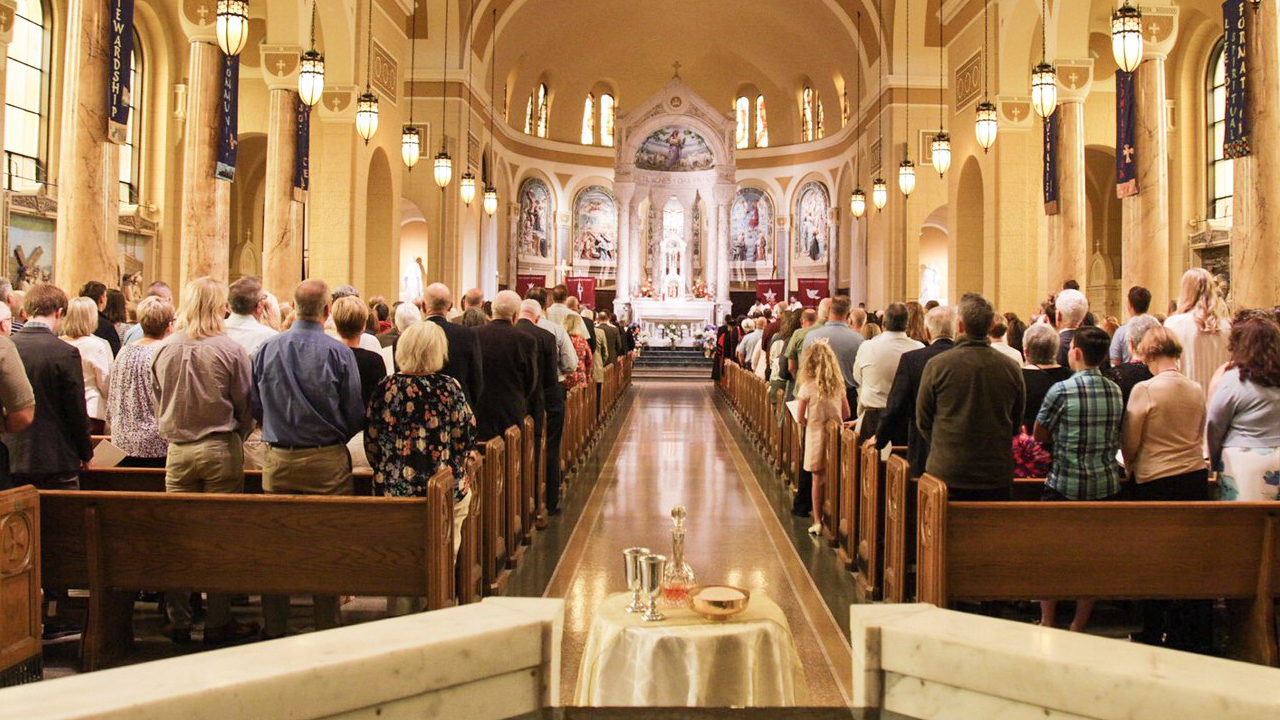 Mass at St. Agnes