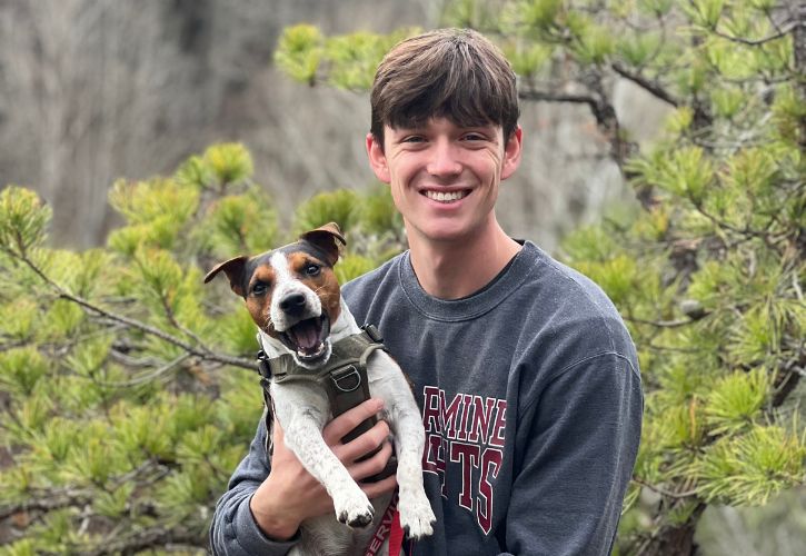 Jack Guffey an Pre-Dental student at Bellarmine