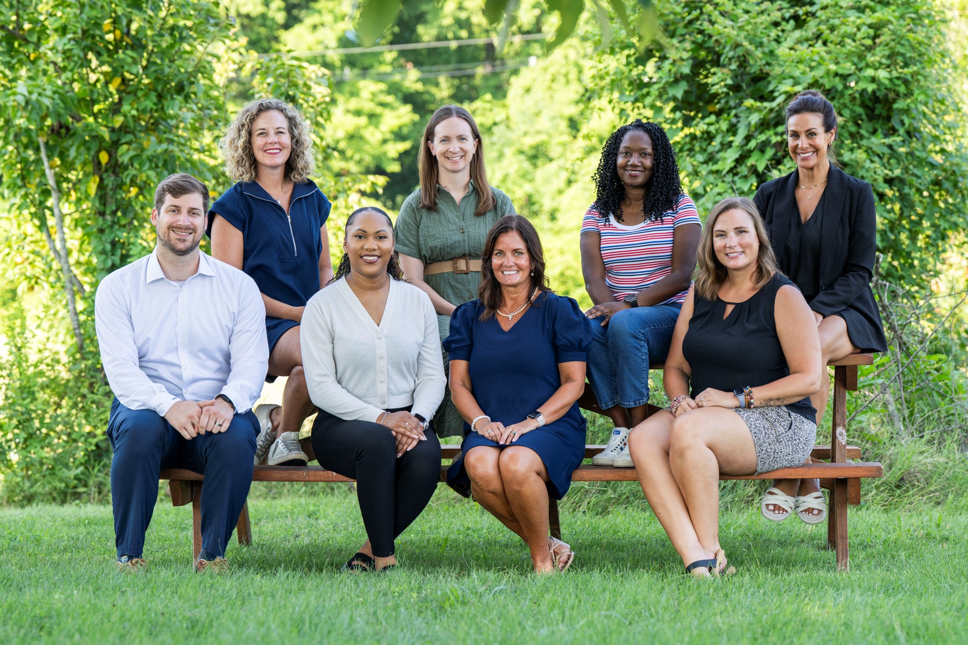 dual credit education program faculty pose for a group photo