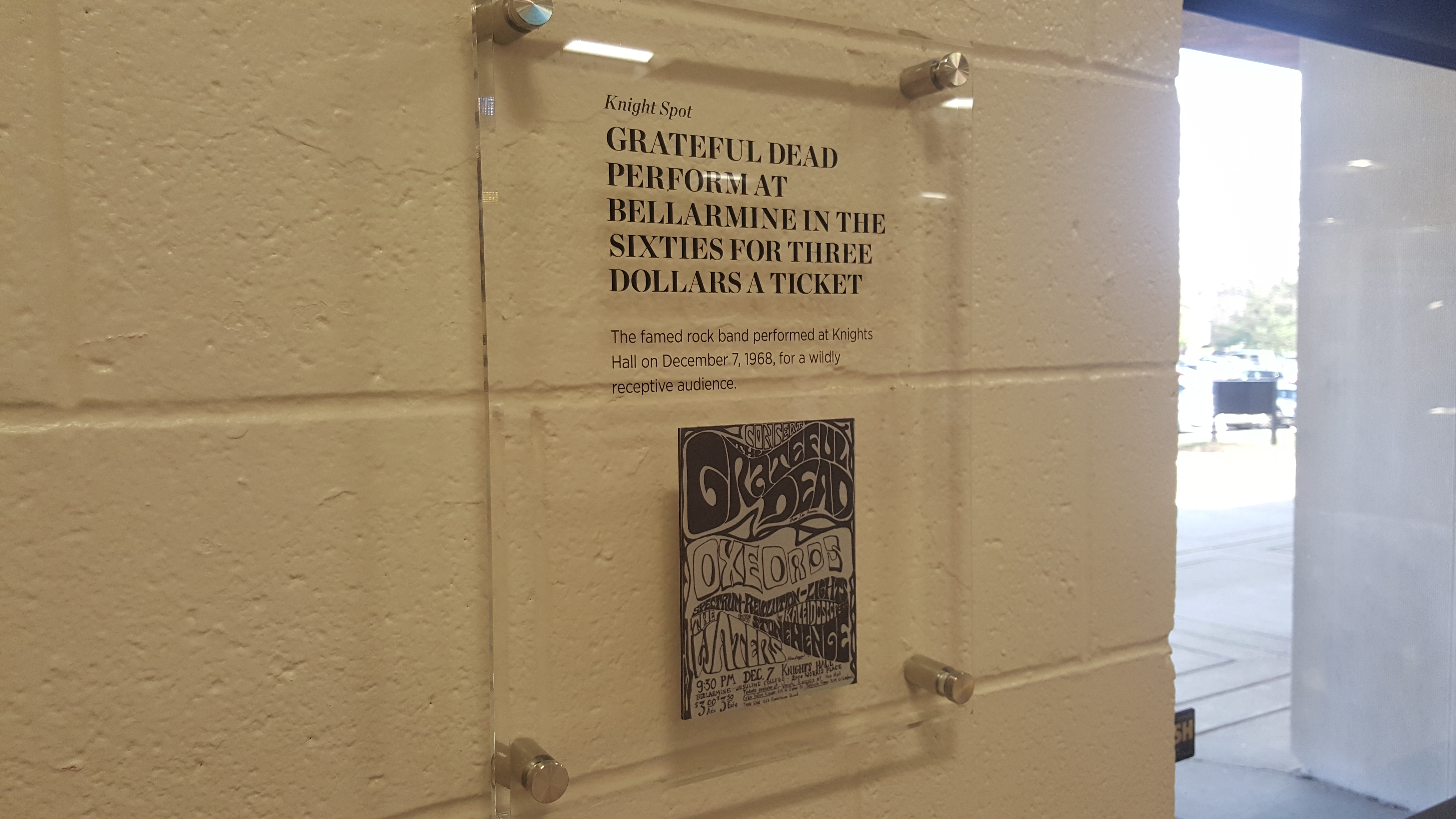 grateful dead plaque