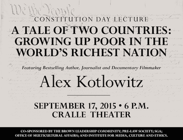 Constitution Day Lecture