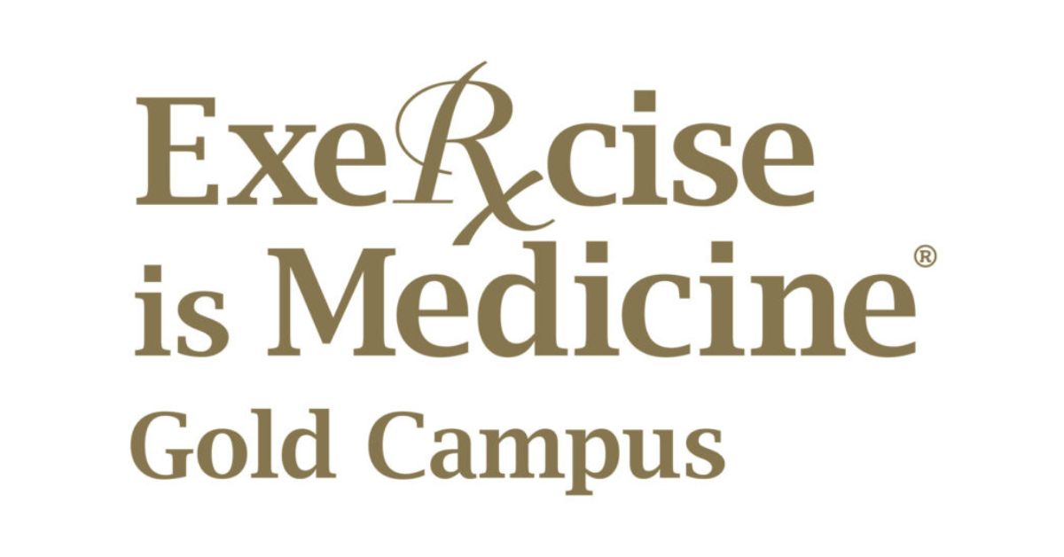 Exercise is Medicine On Campus Gold logo