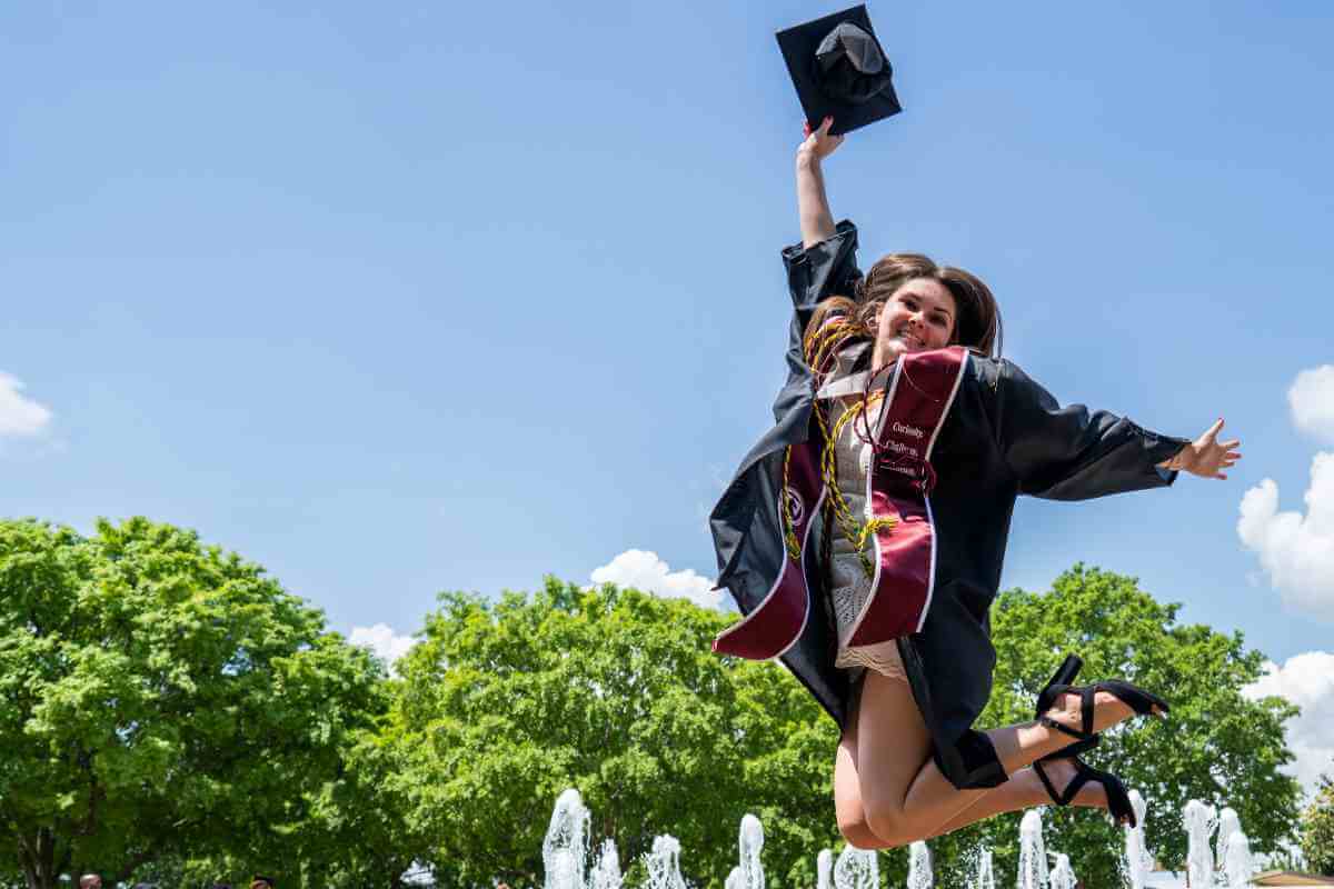 Graduate leaps