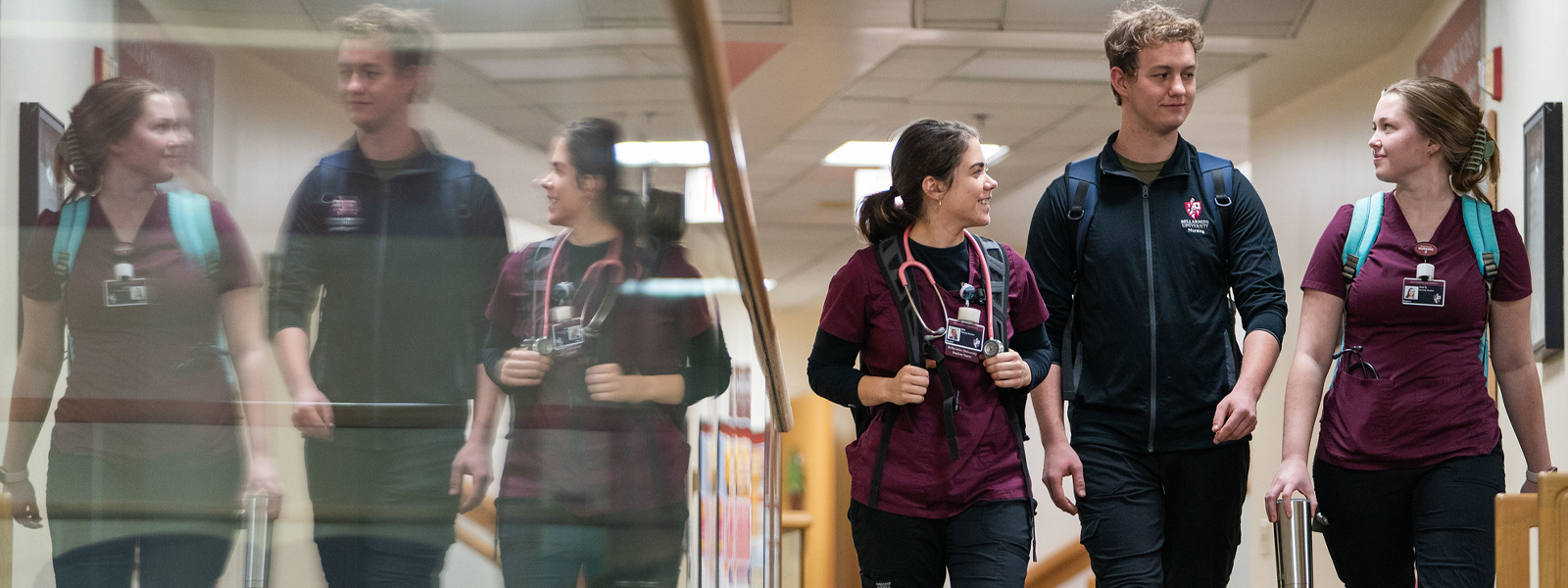 Nursing student at hospital