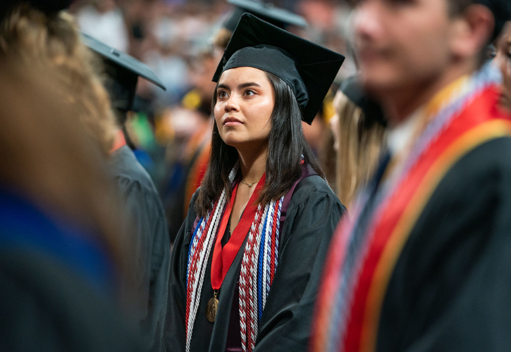 Alexa Glass at Graduation