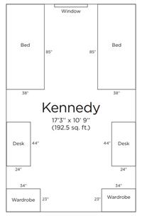 kennedy layout Kennedy Hall Room Layout