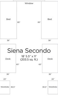 Siena Secondo blueprint