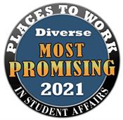 Most Promising Places to Work in Student Affairs 2021 logo