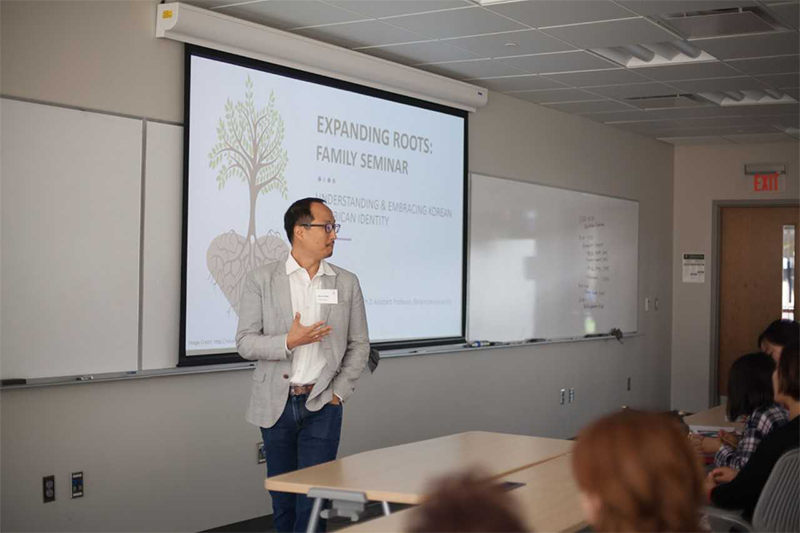 Dr. Hoon Choi presenting